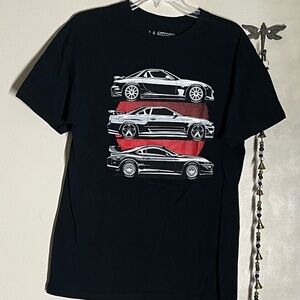 Black Tuner Cult Car Graphic Tee (M)